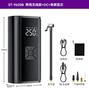 Автомобільний компресор акумуляторний 6000 мА·год 150 PSI портативний насос