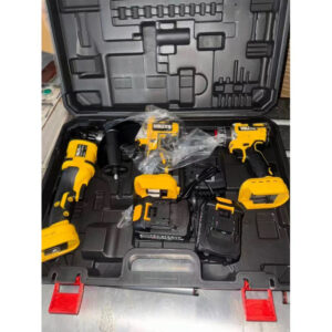 Набір акумуляторних інструментів 3 в 1 Болгарка Гайковерт Шуруповерт в кейсі