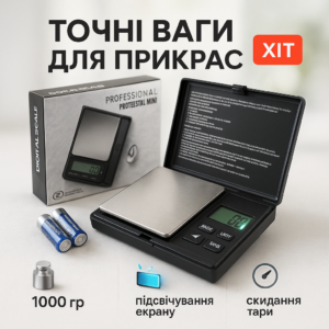 Ваги ювелірні 6256, 1000г