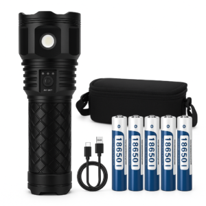 Ліхтар ручної моделі Police AK138-1 WHITE LASER LED PM60-TG 8х18650, USB-зарядка, Power Bank, зум